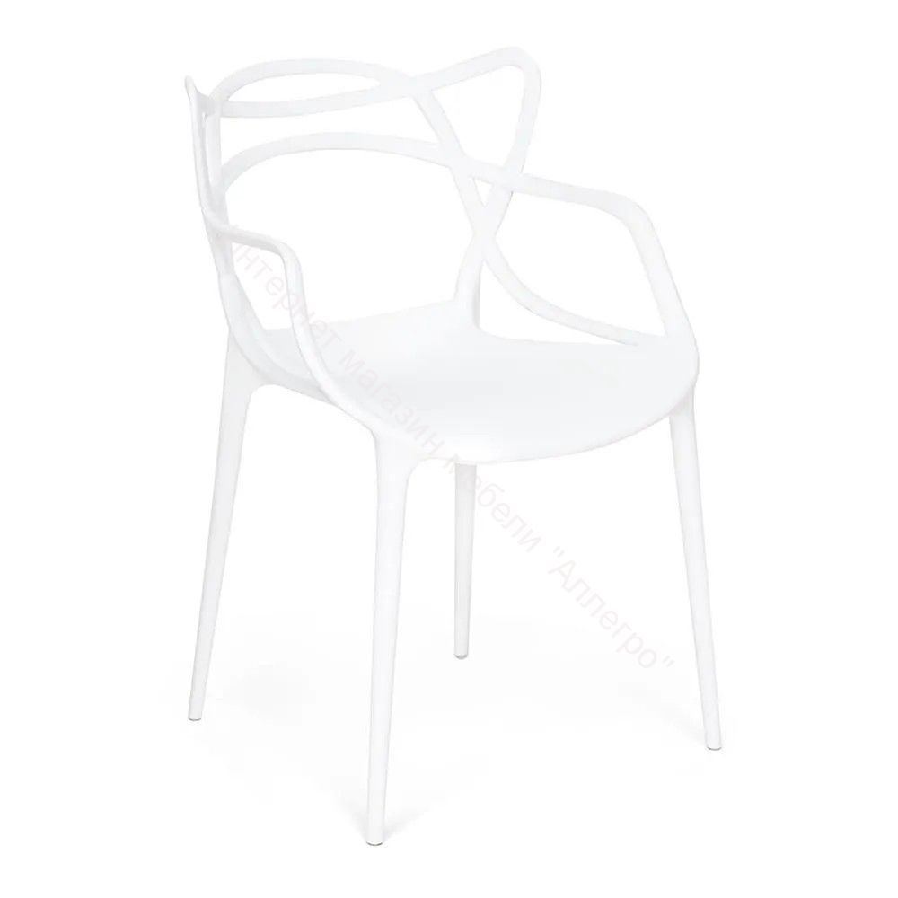 Стул Cat Chair (mod. 028) пластик, белый, 018