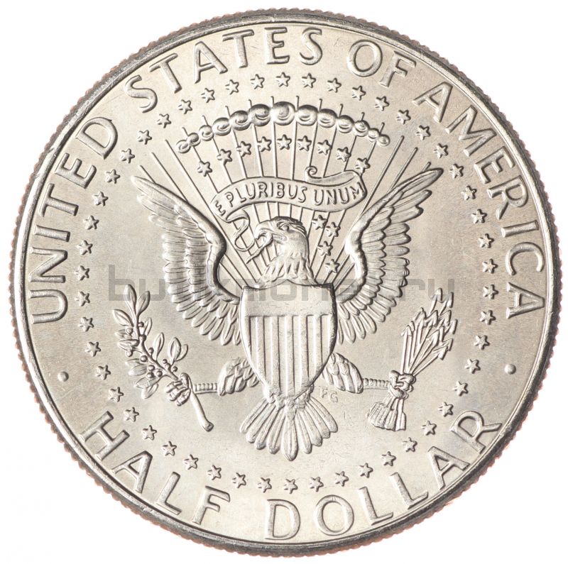 50 центов 2018 США Kennedy Half Dollar D