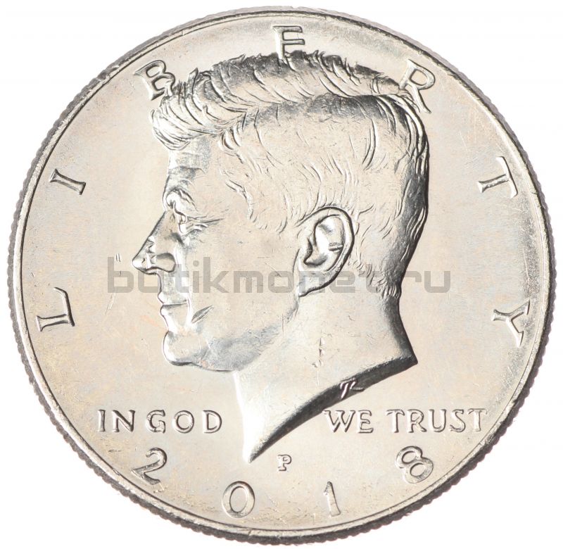 50 центов 2018 США Kennedy Half Dollar P