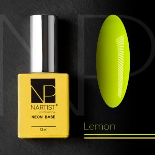 Nartist Neon base Lemon 12 ml