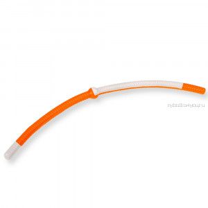 Силиконовые приманки Cool Place Червь Лапша Доширак 10 см / цвет: бело-оранжевый