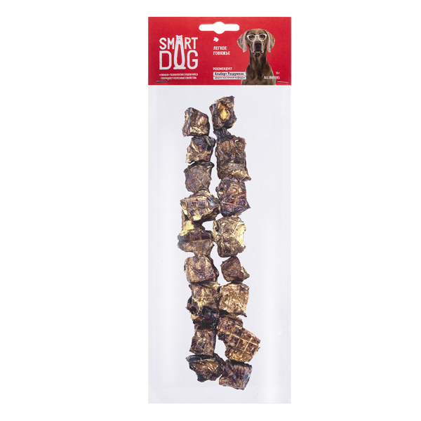 Лакомство для собак Smart Dog говяжье легкое 50 гр