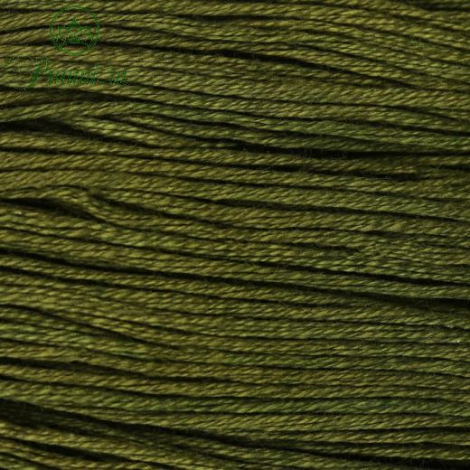 Нитки мулине, 10 ± 1 м, цвет болотно-зелёный №4510