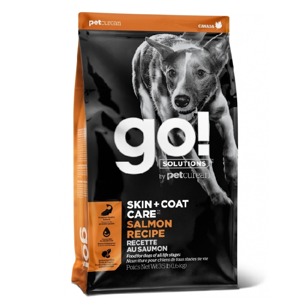 Сухой корм для собак Go Skin + Coat Salmon Recipe с лососем 5.45 кг