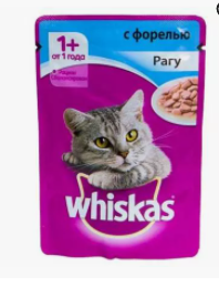 Влажный корм для кошек Whiskas Рагу