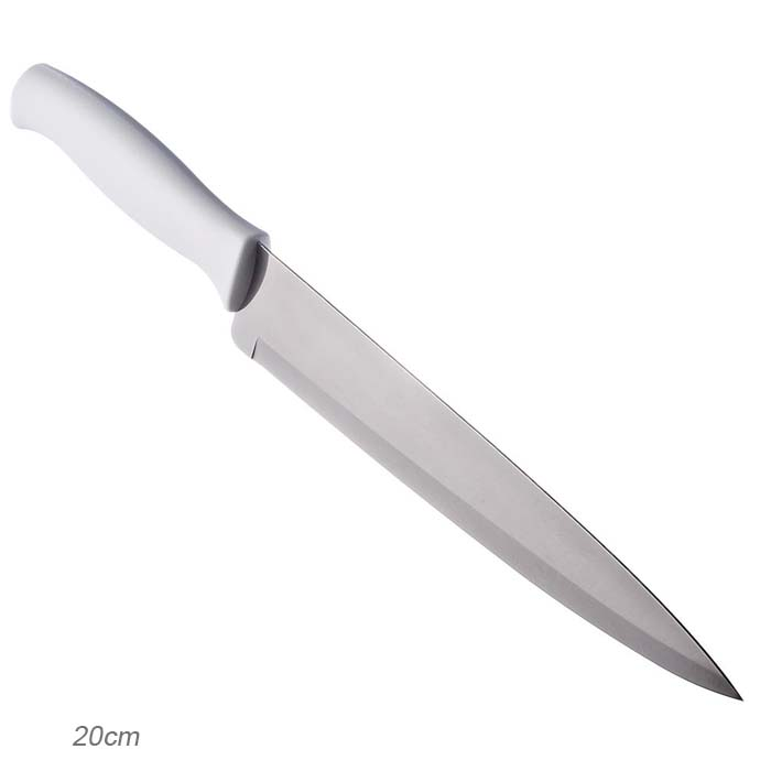Нож кухонный 20 см Athus / 230084/088-TR 871-173 /уп/ белая ручка