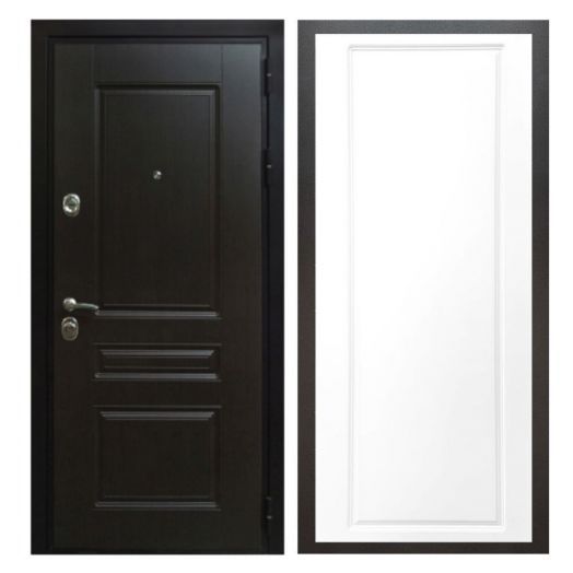 Дверь входная металлическая Армада H Премиум Венге ФЛ-119 Белый Софт