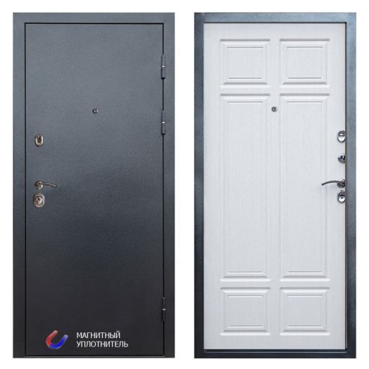 Входная Металлическая Дверь Термодор Termo-door (T.DOOR) Техно Графит Лиственница премиум