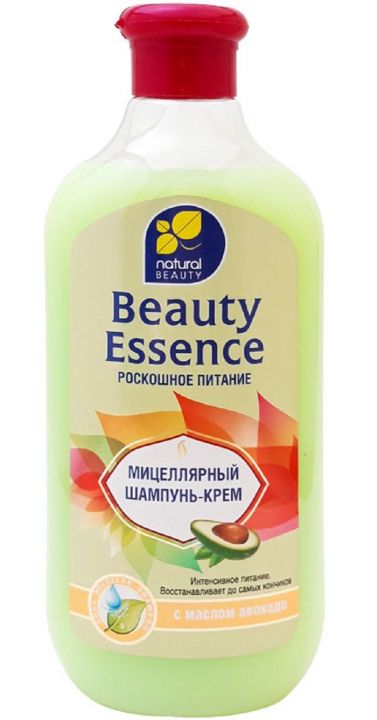 Шампунь-крем Beauty Essence Мицелярный 530мл Роскошное питание/с маслом авокадо