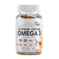 Омега 3 1000 мг Omega-3 Platinum Fish Oil, 90 капсул