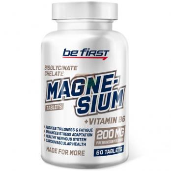Be First - Magnesium bisglycinate chelate + B6 60таб
