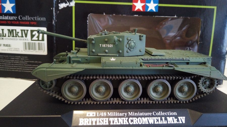 Британский танк CROMWELL Mk.IV в масштабе 1/48 ( Tamiya)