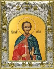 Икона Авраамий Болгарский мученик (14х18)