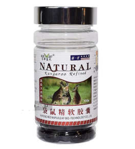 Капсулы "Экстракт семени кенгуру" (Kangaroo Refined) для мужской силы Natural около 100 кап х 500 мг