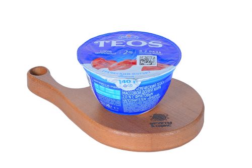 Греческий йогур Teos вишня 140 г 2%