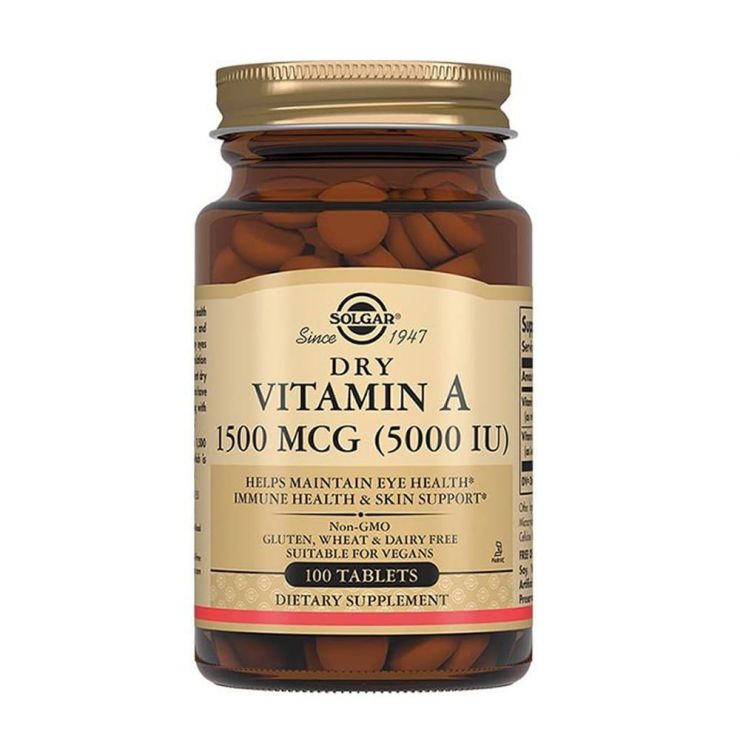 Витамин А Dry Vitamin A, 100 табл
