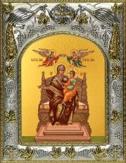 Икона Домостроительница  икона Божией Матери (14х18)