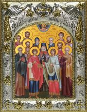 Икона Собор святых целителей (14х18)