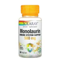 Solaray Монолаурин 500 мг, 60 капс