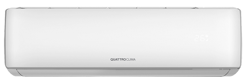 Сплит-система неинверторная QuattroClima Bergamo QV-BE18WB/QN-BE18WB, 53 м2, A, вентиляция