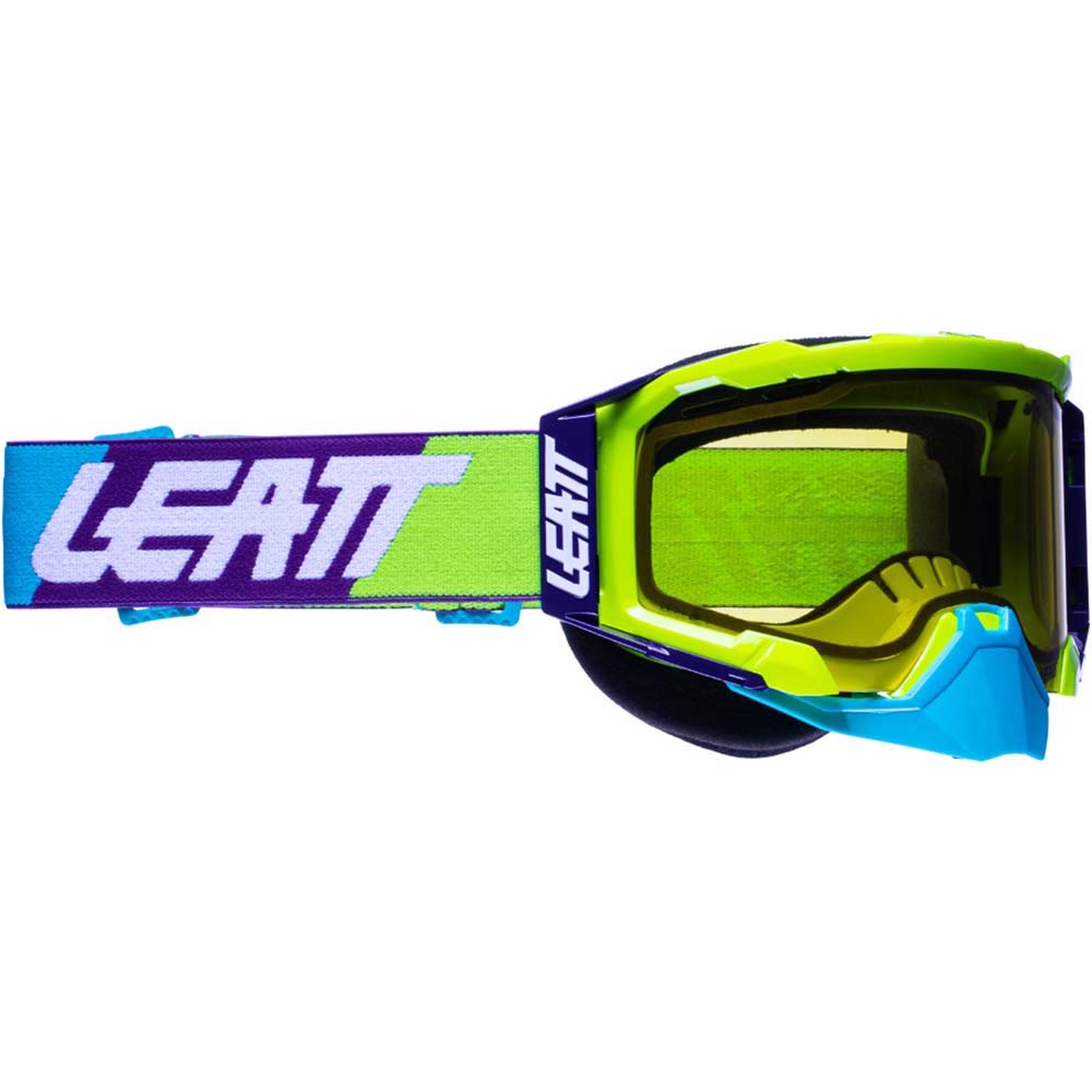 Leatt Velocity 5.5 SNX V22 Yellow очки для снегохода