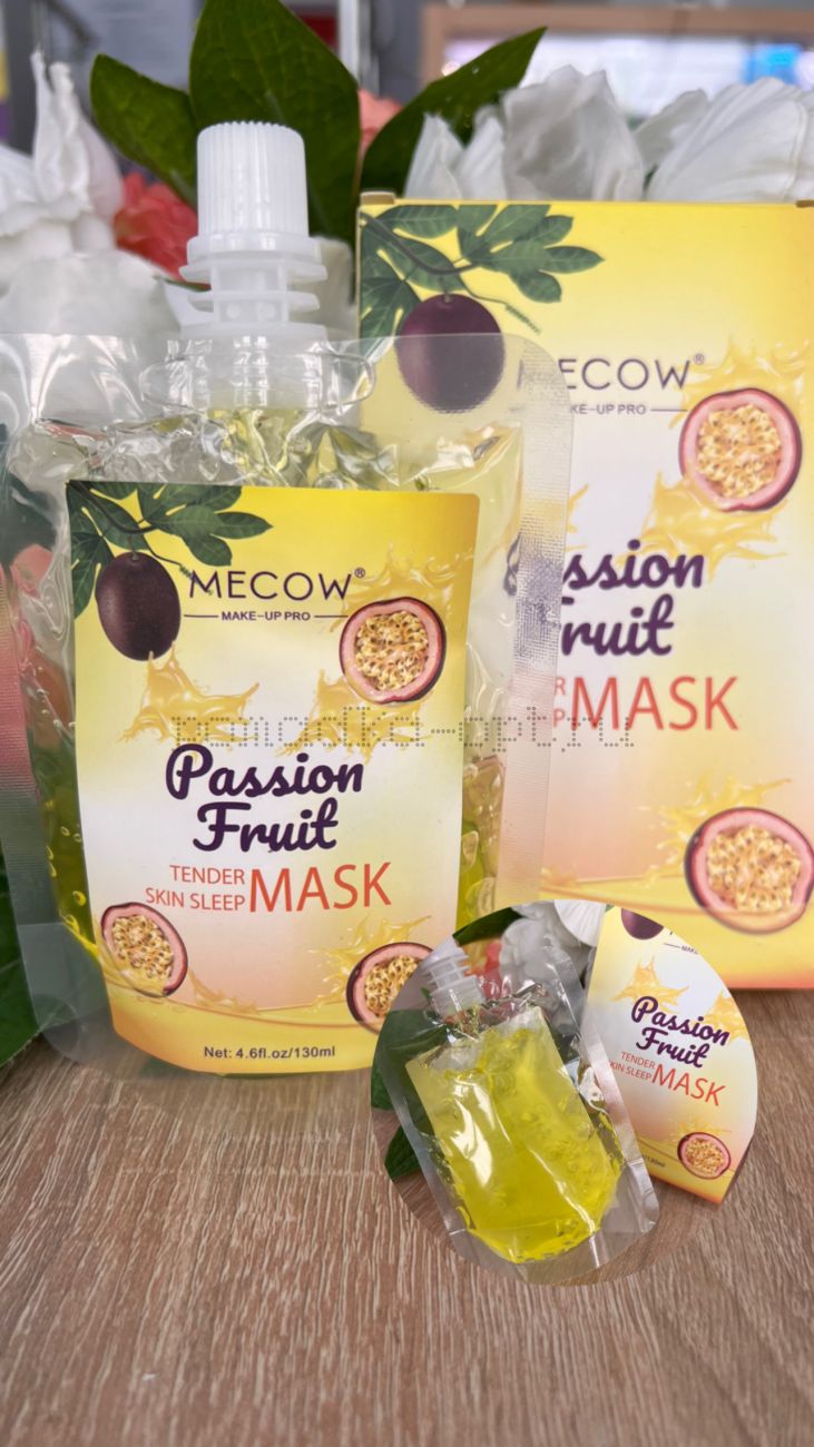 Mecow Passion fruit mask tender skin sleep mask