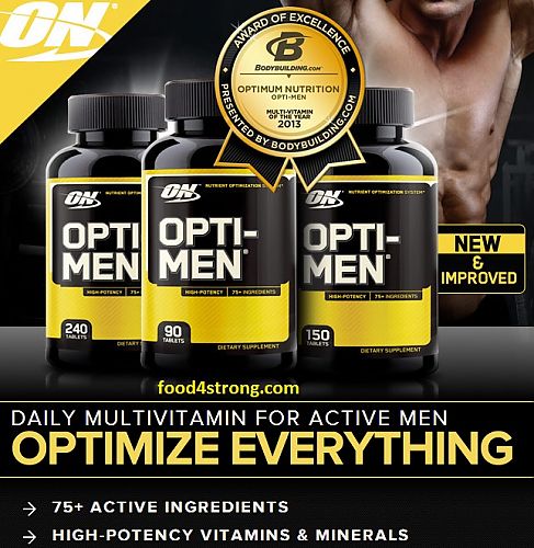 Витамины Opti-Men (Optimum Nutrition) 90 таб.