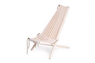 Складной деревянный стул "Амстердам" , цвет белый