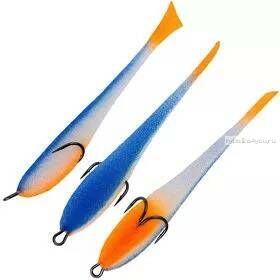 Рыбка поролоновая Grifon Сlassic с поджатым двойником 10 см / 3 шт / цвет: 02