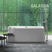Отдельностоящая акриловая ванна Galassia Quadra 8965 167x80x60 схема 4
