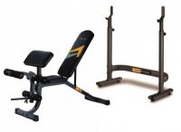 Набор HASTTINGS силовая скамья HASTDRIVE + стойка HASTSTRONG