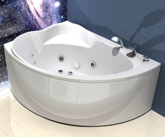 Акватек полимерная ванна Альтаир 158х120 ФОТО