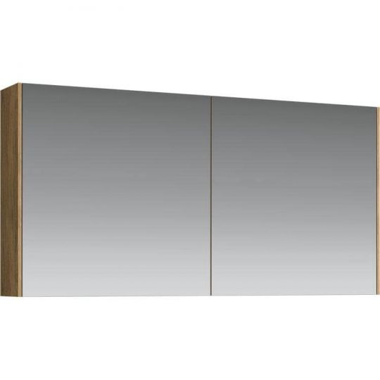 Зеркальный шкаф Aqwella Mobi двухдверный 120х60 ФОТО