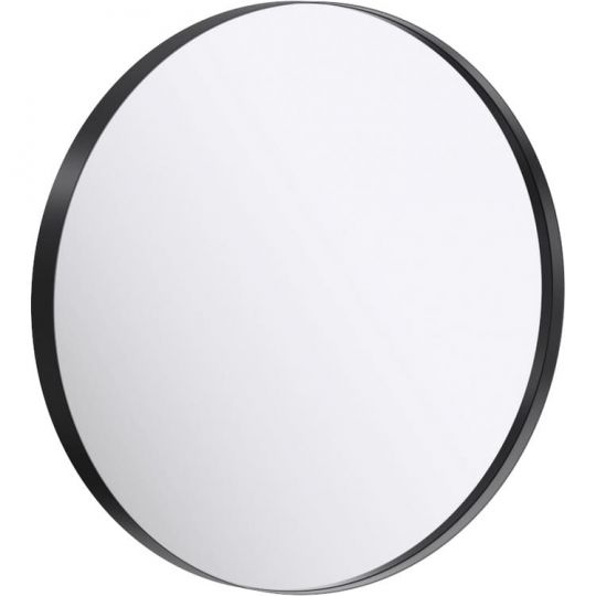 Круглое зеркало в металлическом профиле Aqwella Neringa ФОТО