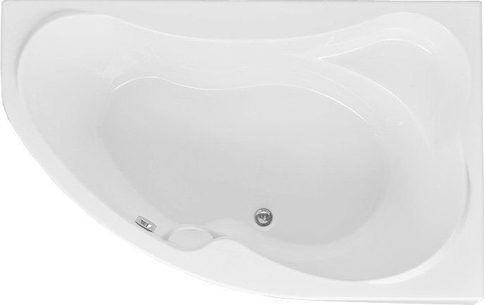 Акриловая ванна Aquanet Capri 160x100 R, с каркасом