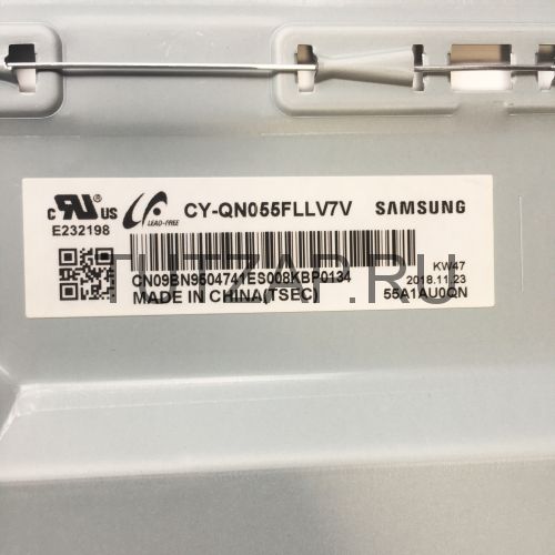 Подсветка матрицы CY-QN055FLLV7V в сборе для телевизора Samsung QE55Q6FNAU