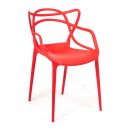 Стул Cat Chair (mod. 028) пластик, красный, 033