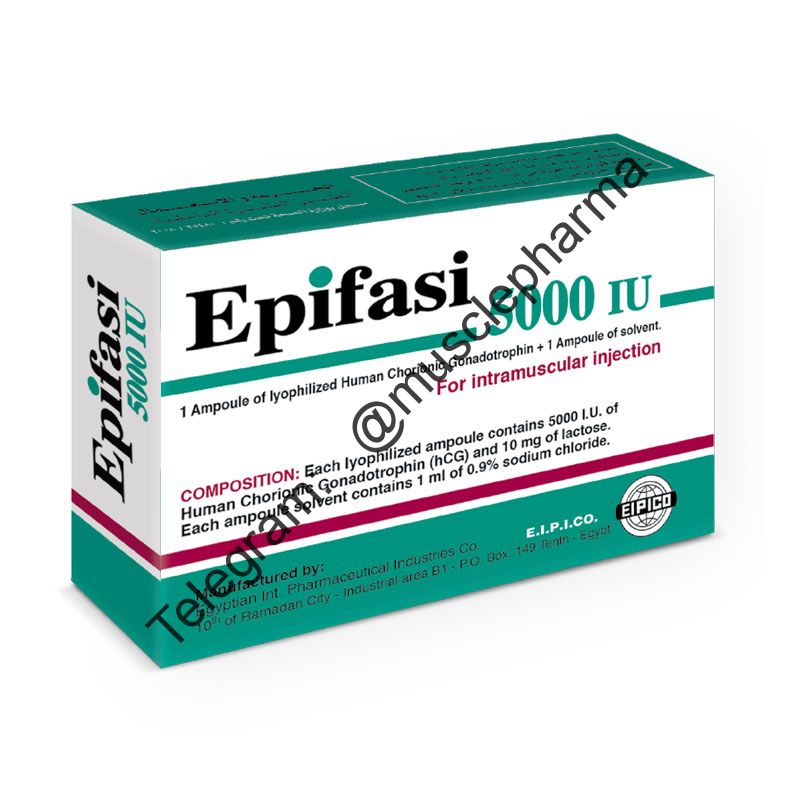 Гонадотропин EPIFASI 5000 IU (1 флакона 5000 ед + раствор)