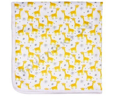 Непромокаемая пеленка Желтые жирафы 74*74