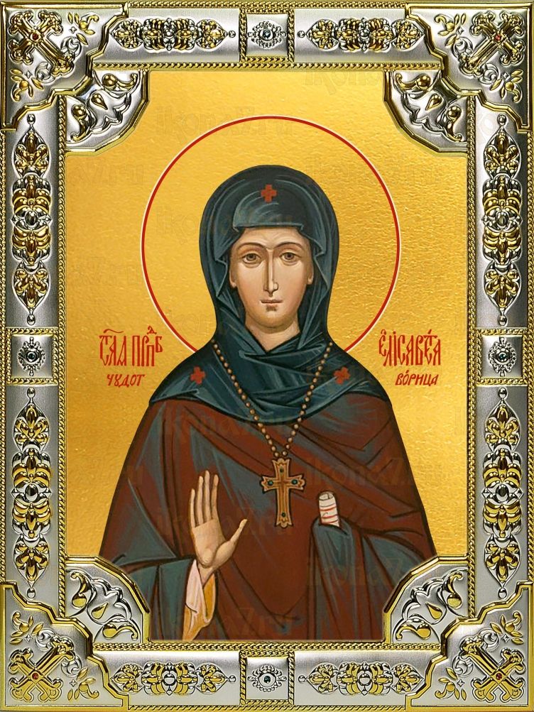 Икона Елизавета Константинопольская преподобная (18х24)