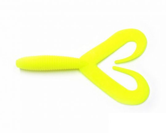 Твистер YAMAN PRO Loop-Two р.2 inch цвет  #02 - Chartreuse (уп.10 шт)