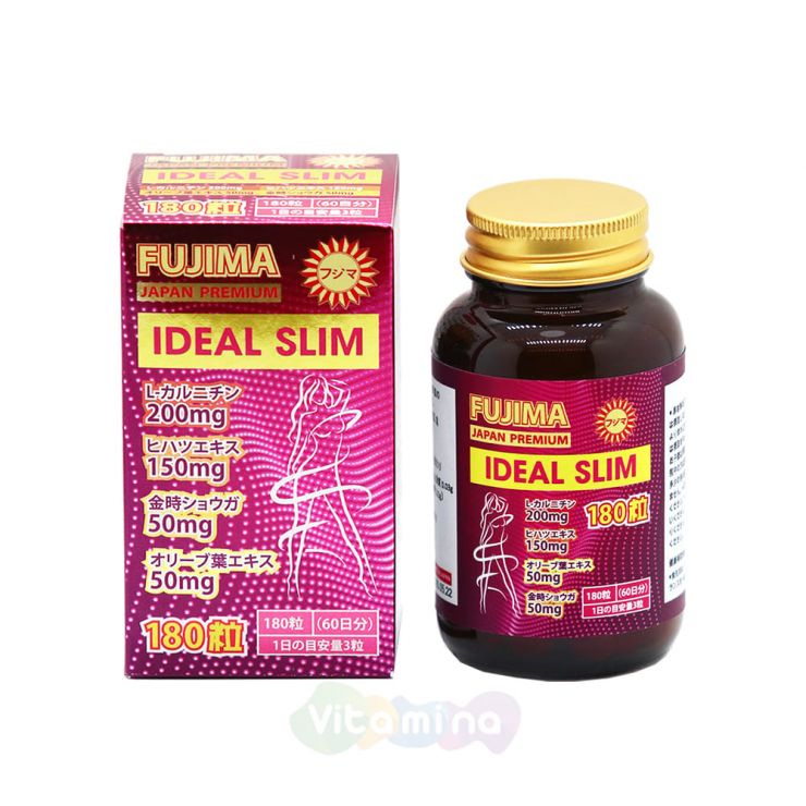 Fujima Витамины для похудения IDEAL SLIM, 180 шт