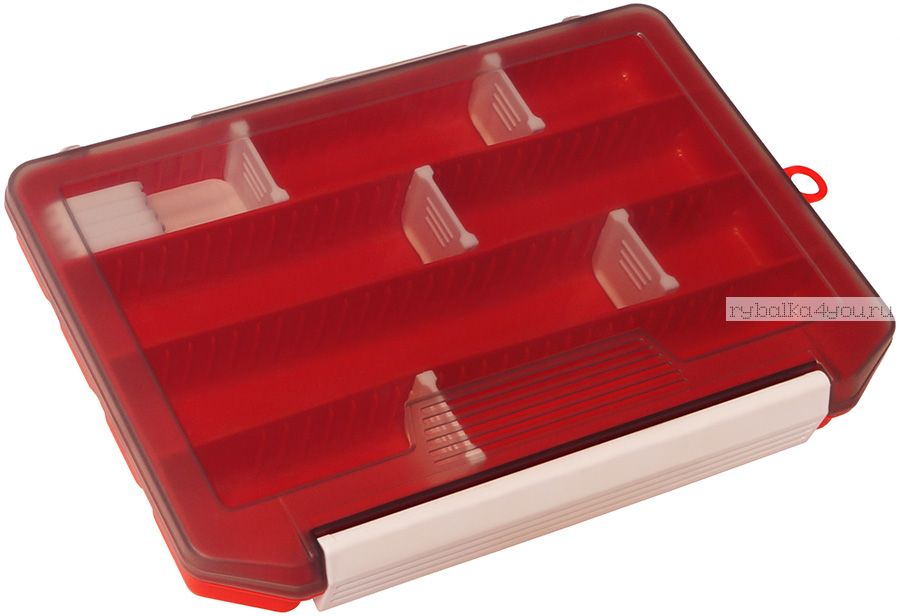 Коробка для приманок Kosadaka TB-S39 цвет: красный