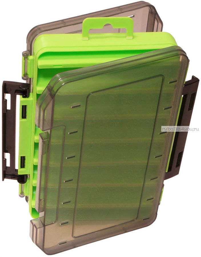 Коробка для воблеров Kosadaka TB-S31D двухсторонняя цвет: зеленый