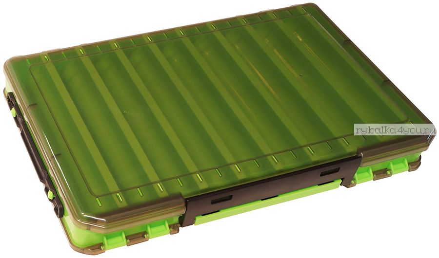 Коробка для воблеров Kosadaka TB-S31A двухсторонняя цвет: зеленый