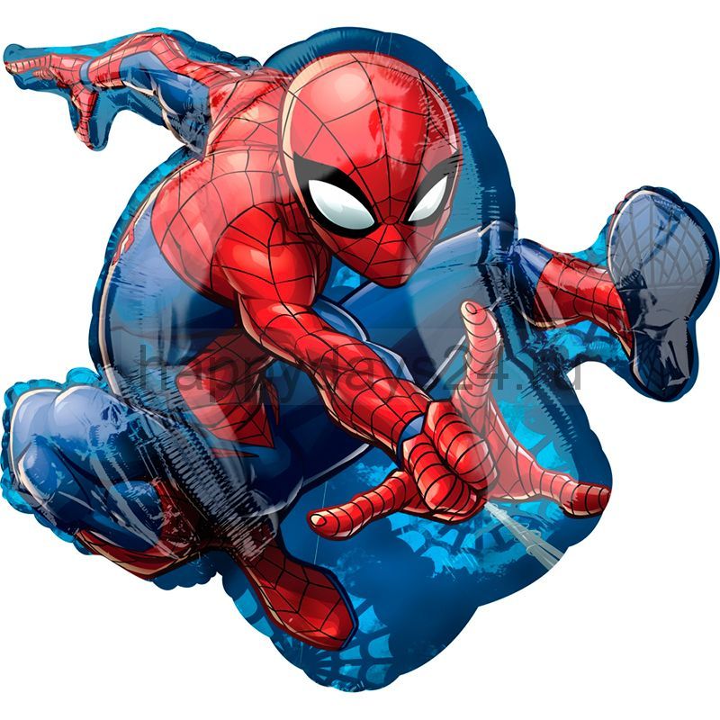 Человек паук. Фигурный шар