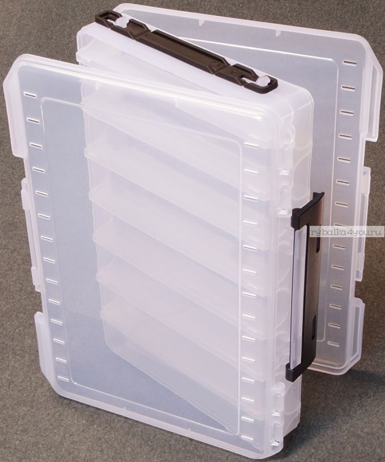 Коробка для воблеров Kosadaka TB-S31B двухсторонняя цвет: прозрачный