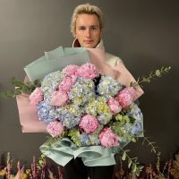 Пионы и гортензии