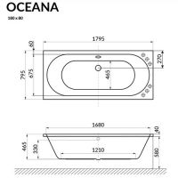схема Excellent Oceana 180х80