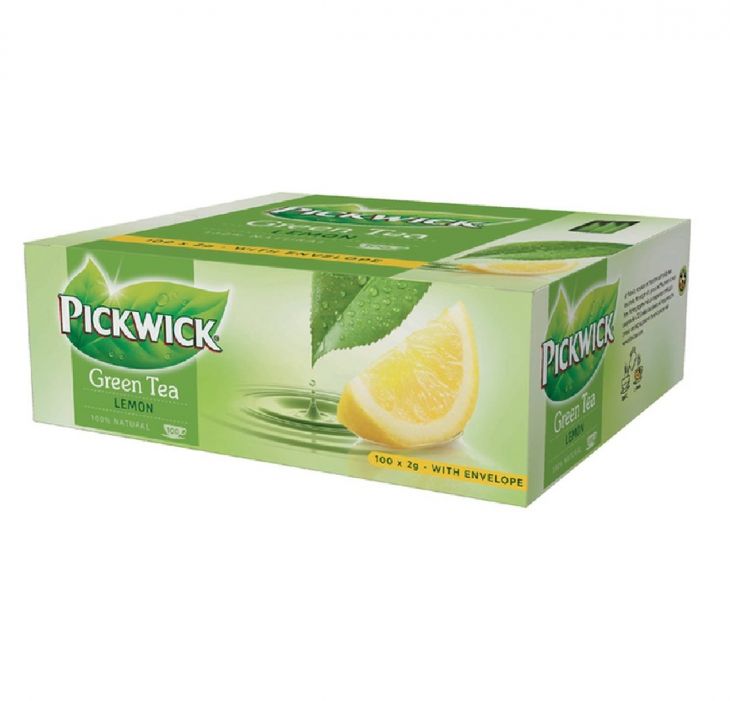 Чай Pickwick Green Tea Lemon 100 x 2g